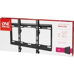 One For All Smart WM 2411 Wall Mount for Flat Panels 32-55" - Sturdy, Stylish, and Easy to Install!